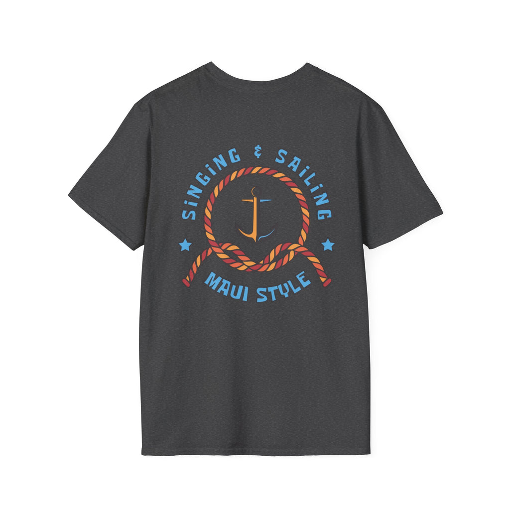 IAMMAUI® Singing & Sailing Tee — Maui Style Anchor Edition