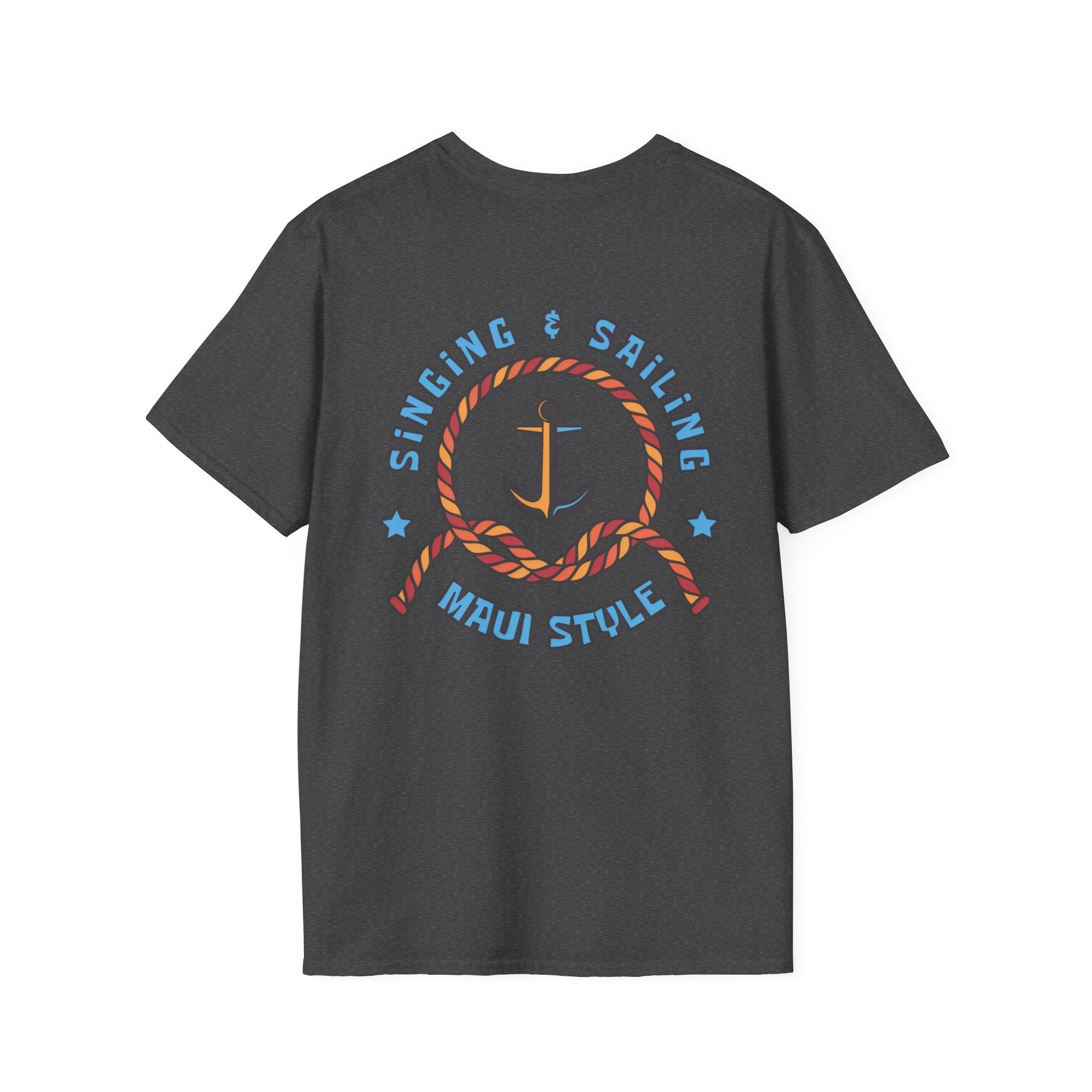 IAMMAUI® Singing & Sailing Tee — Maui Style Anchor Edition