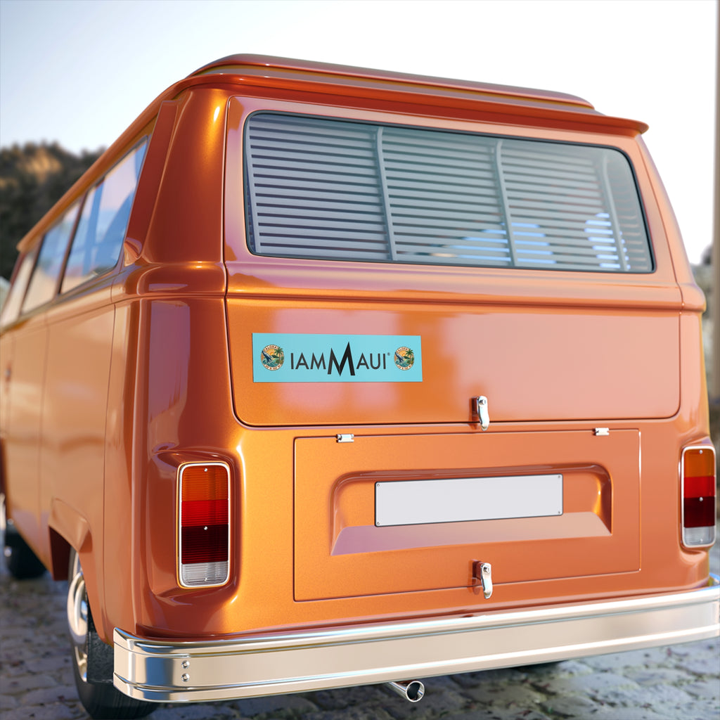 IAMMAUI®  Logo Bumper Sticker — Maui Edition