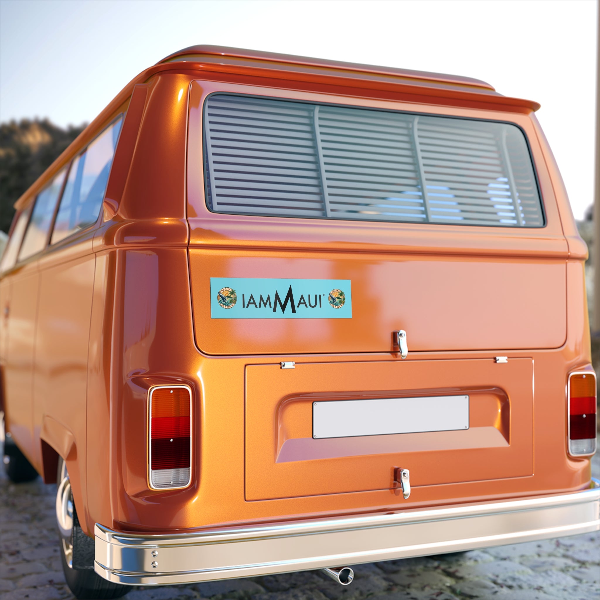 IAMMAUI®  Logo Bumper Sticker — Maui Edition