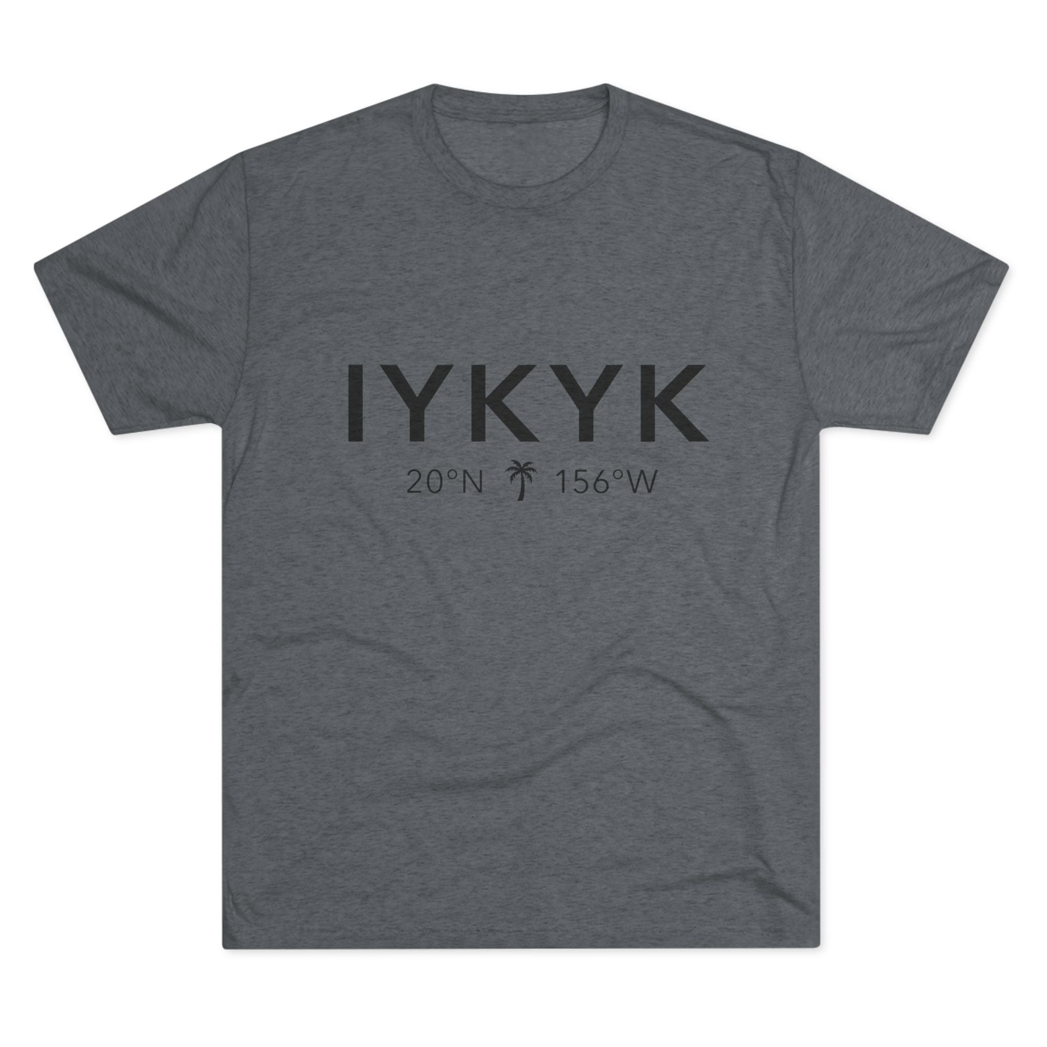 IYKYK Maui Coordinates Tee — IAMMAUI®