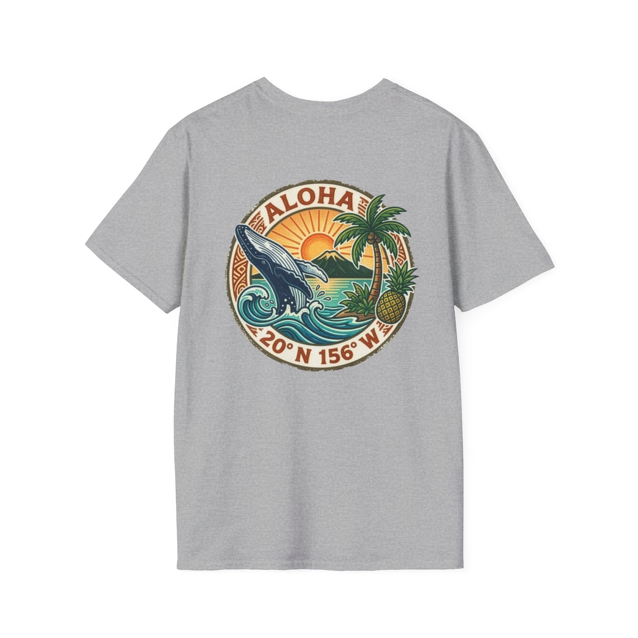 IAMMAUI® “Aloha Coordinates” Graphic Tee — Maui Edition