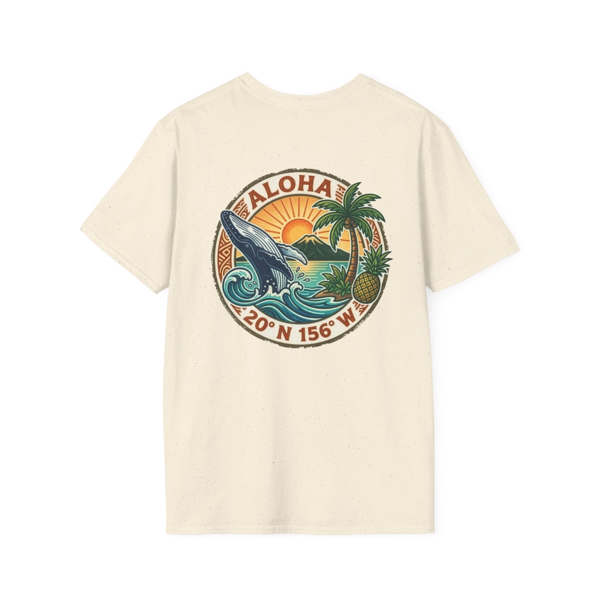 IAMMAUI® “Aloha Coordinates” Graphic Tee — Maui Edition