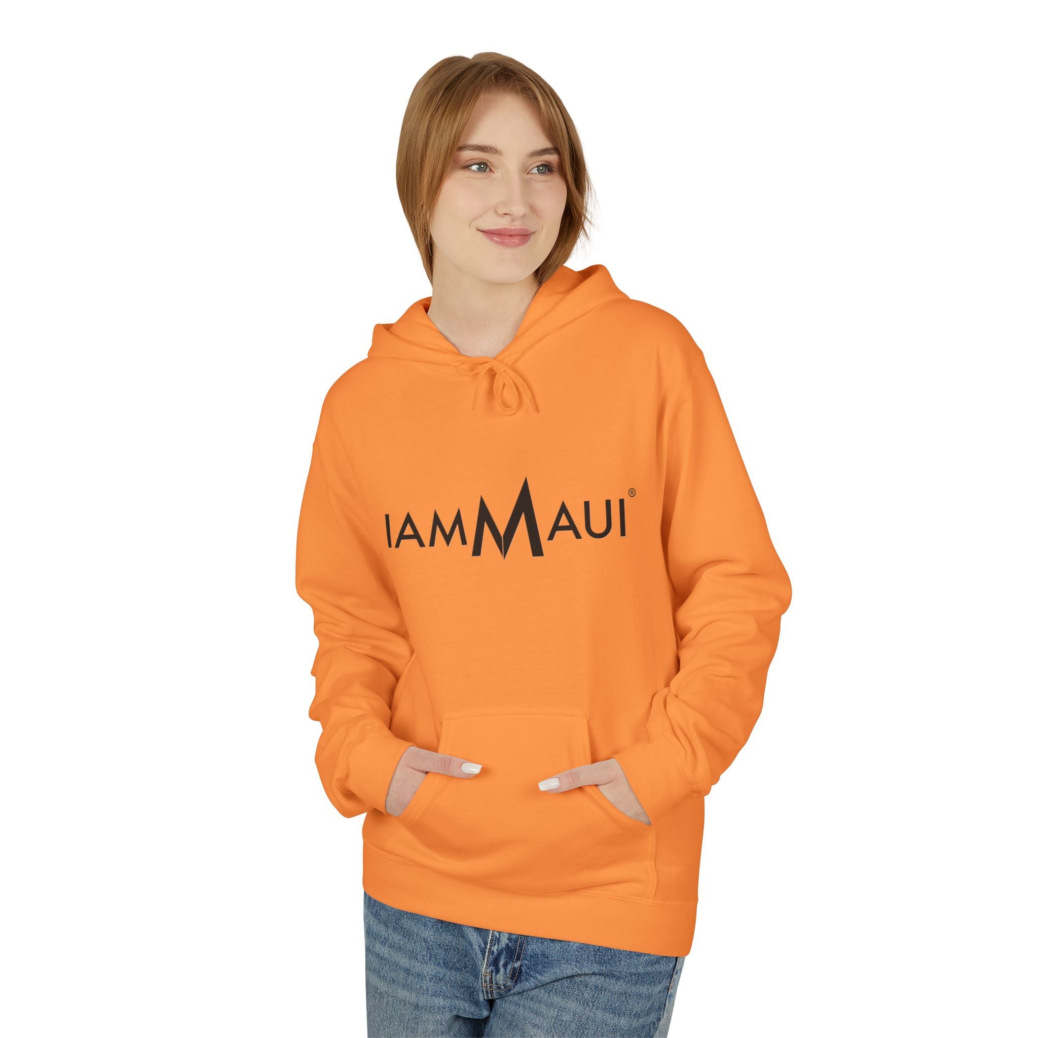 IAMMAUI® Premium Island Hoodie — "Maui Coordinates"  Oeko-Tex® Certified Comfort