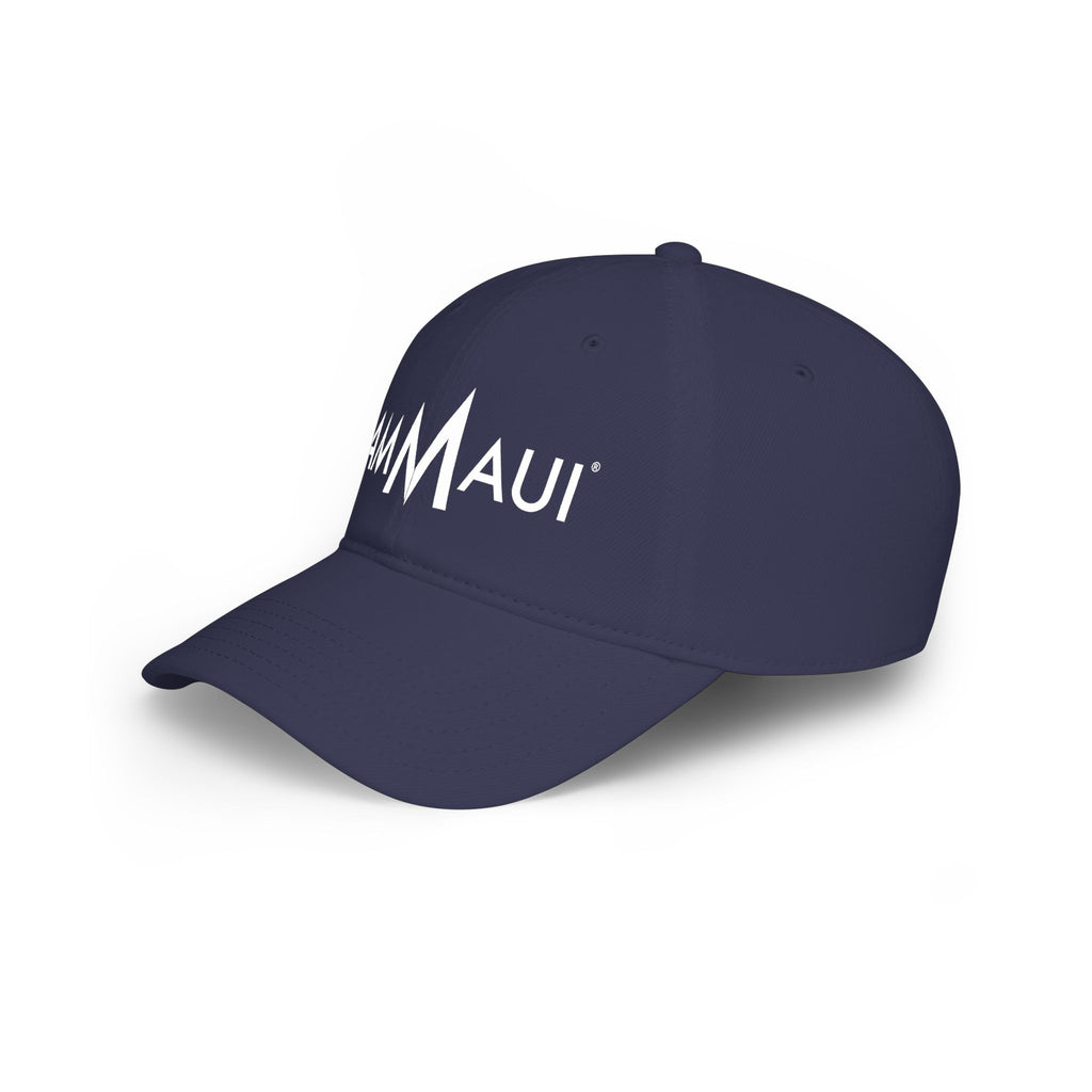 IAMMAUI® Low-Profile Baseball Cap — Island Logo Hat