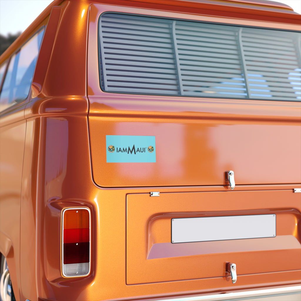 IAMMAUI®  Logo Bumper Sticker — Maui Edition