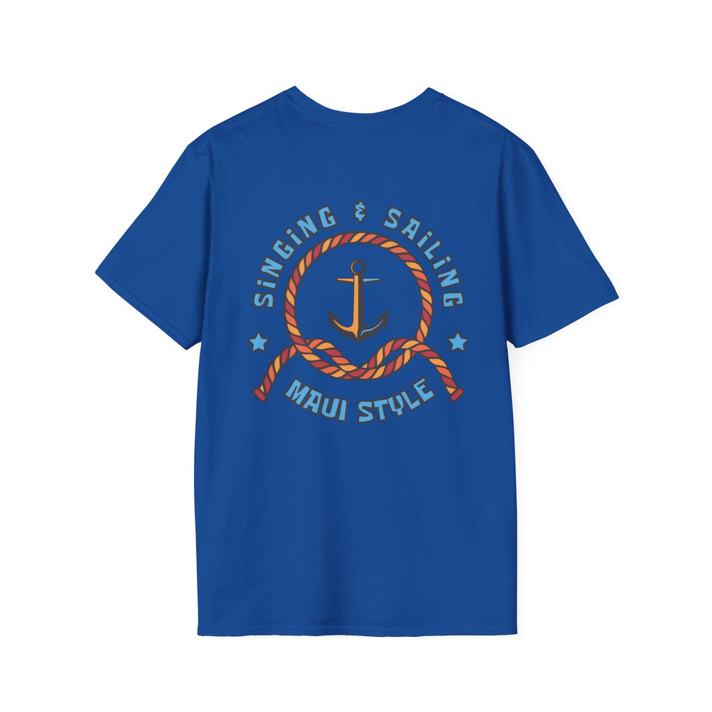IAMMAUI® Singing & Sailing Tee — Maui Style Anchor Edition