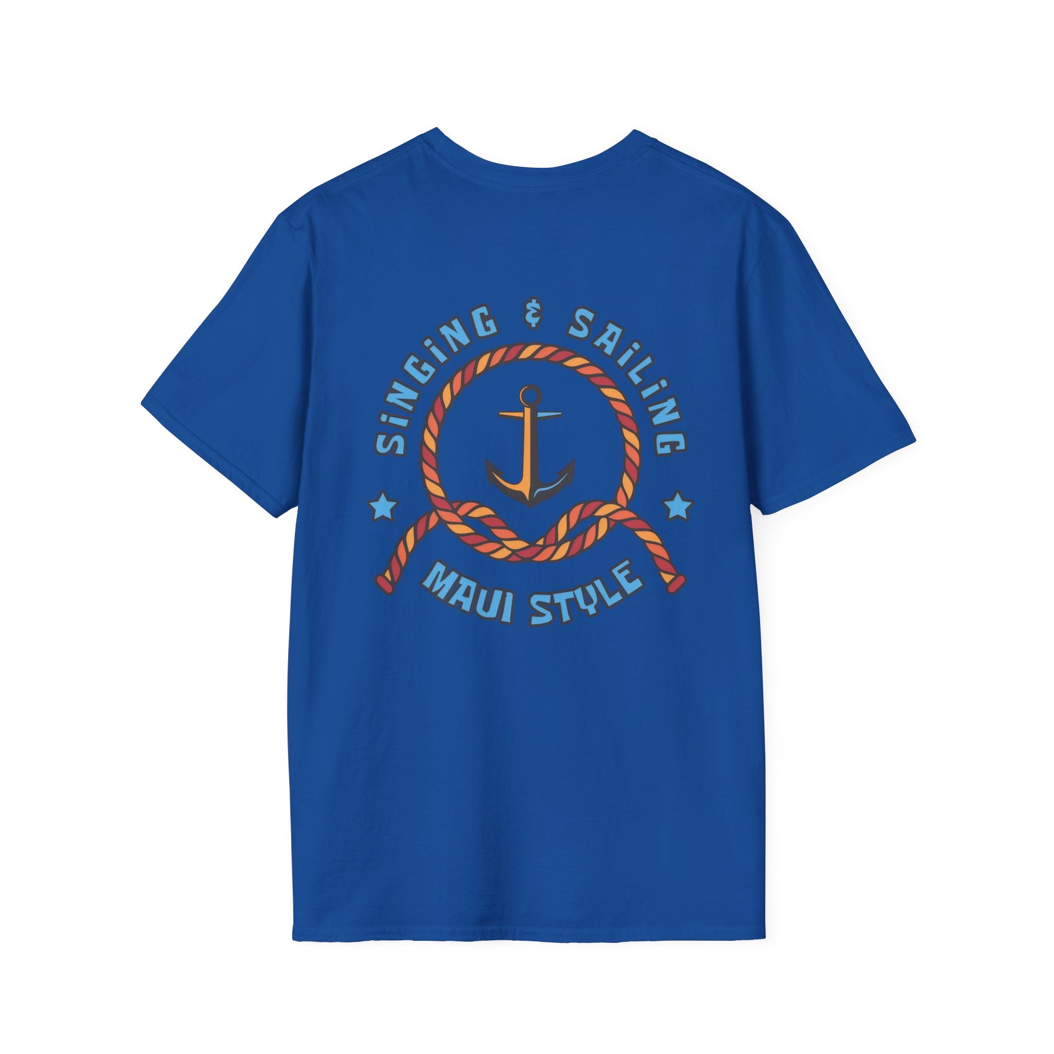 IAMMAUI® Singing & Sailing Tee — Maui Style Anchor Edition