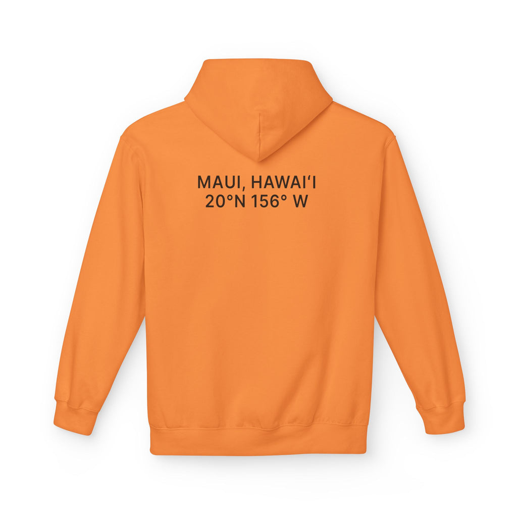 IAMMAUI® Premium Island Hoodie — "Maui Coordinates"  Oeko-Tex® Certified Comfort