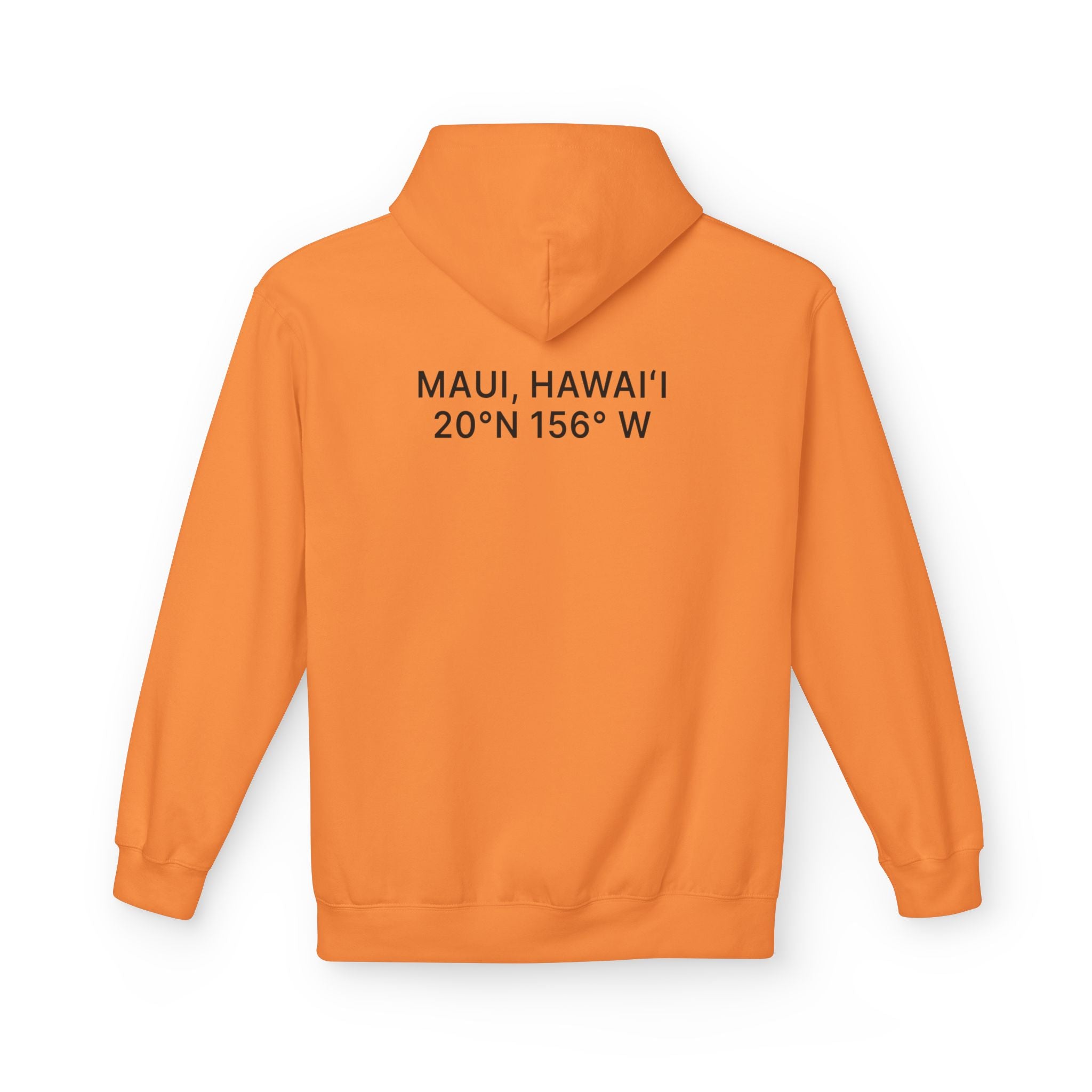 IAMMAUI® Premium Island Hoodie — "Maui Coordinates"  Oeko-Tex® Certified Comfort