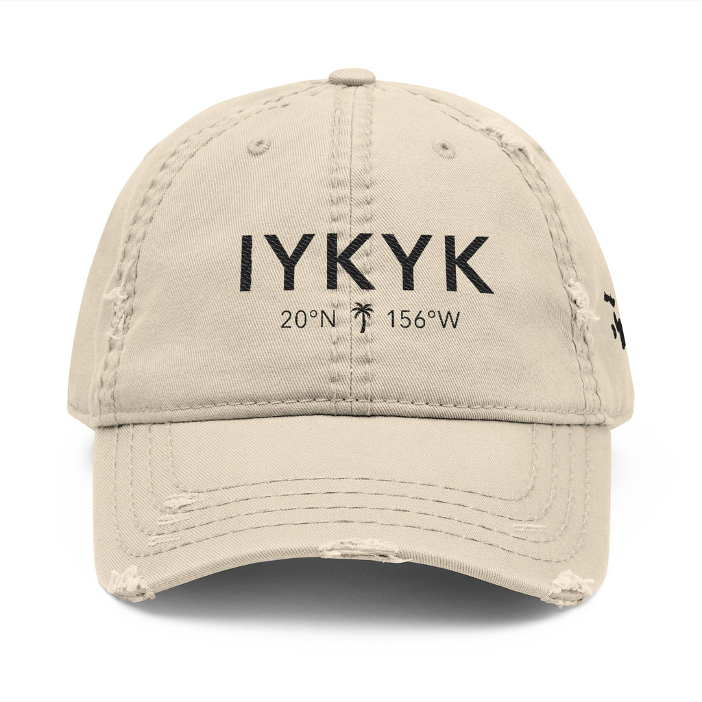 IYKYK Coordinates Cap — IAMMAUI®