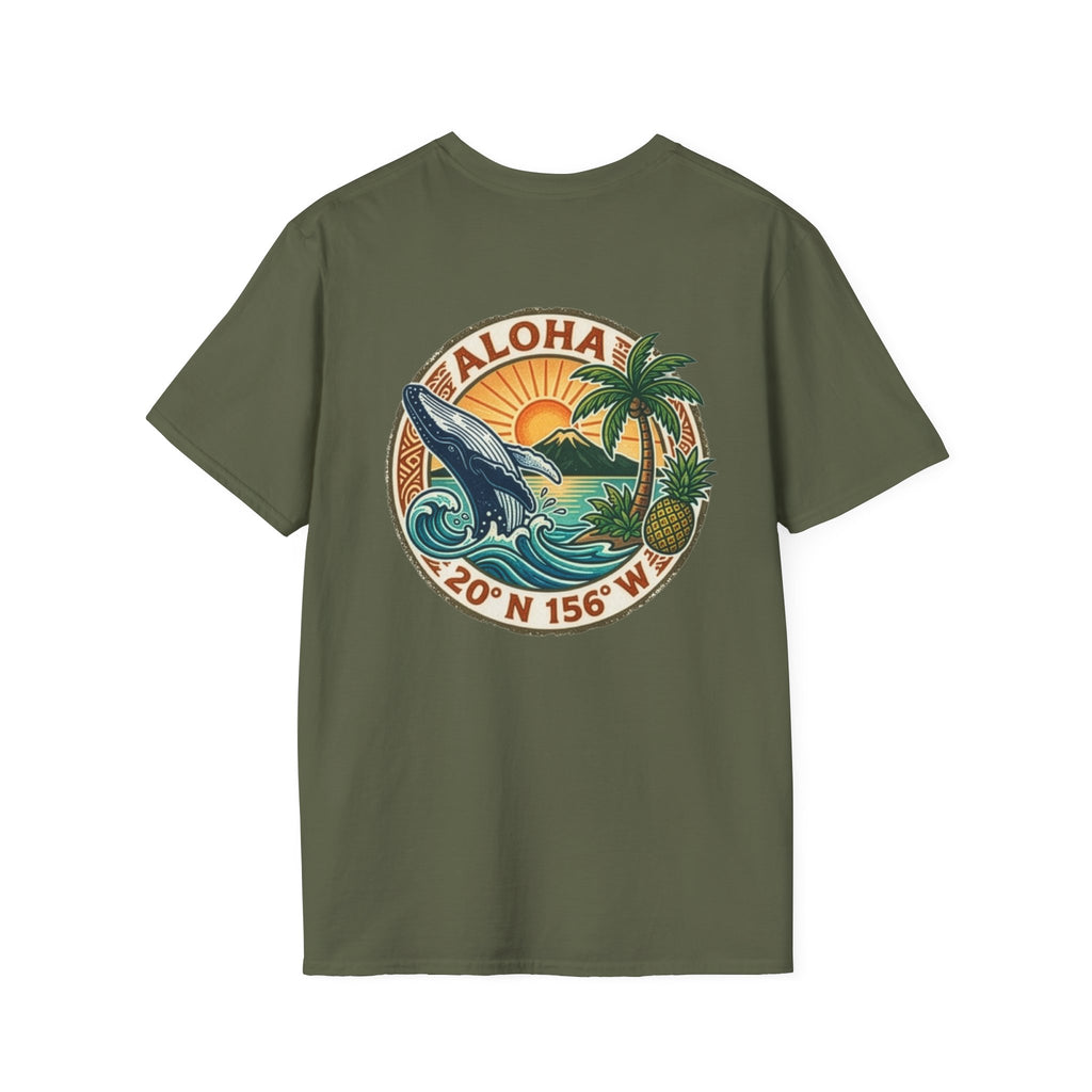 IAMMAUI® “Aloha Coordinates” Graphic Tee — Maui Edition