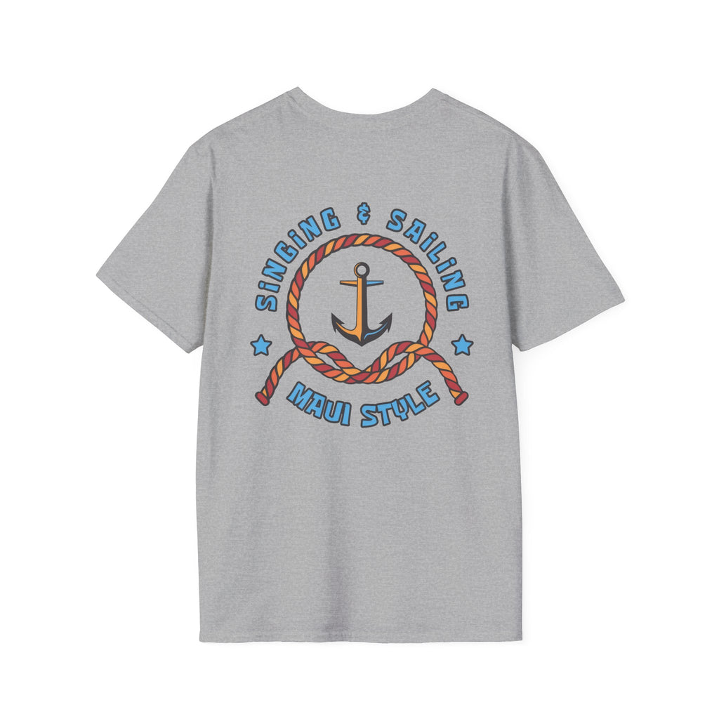 IAMMAUI® Singing & Sailing Tee — Maui Style Anchor Edition