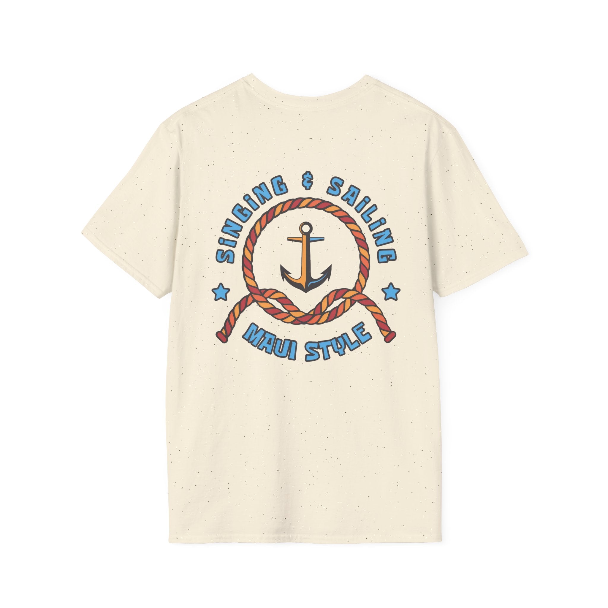 IAMMAUI® Singing & Sailing Tee — Maui Style Anchor Edition
