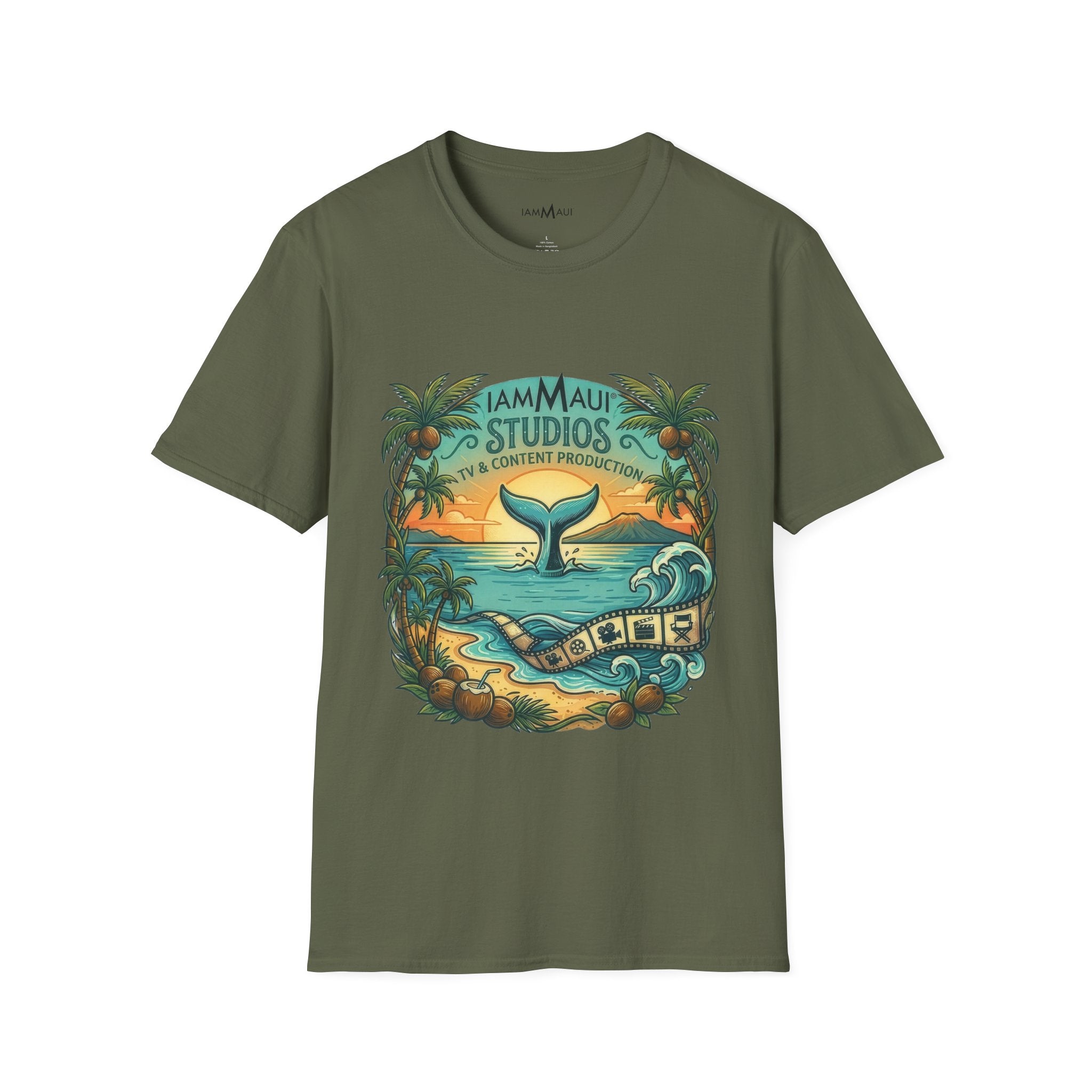 IAMMAUI® Studios Crew Tee — Production Edition