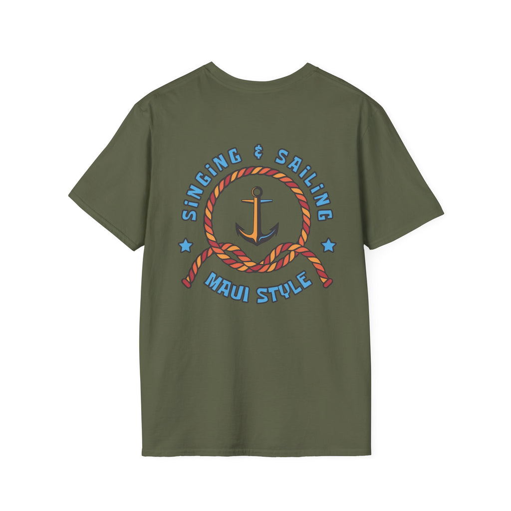 IAMMAUI® Singing & Sailing Tee — Maui Style Anchor Edition